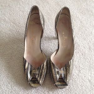 Rare 1960’s Vintage Peep Toe Heels (Sz; 8)